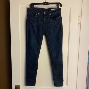 RAG & BONE Cate mid rise ankle skinny size 27